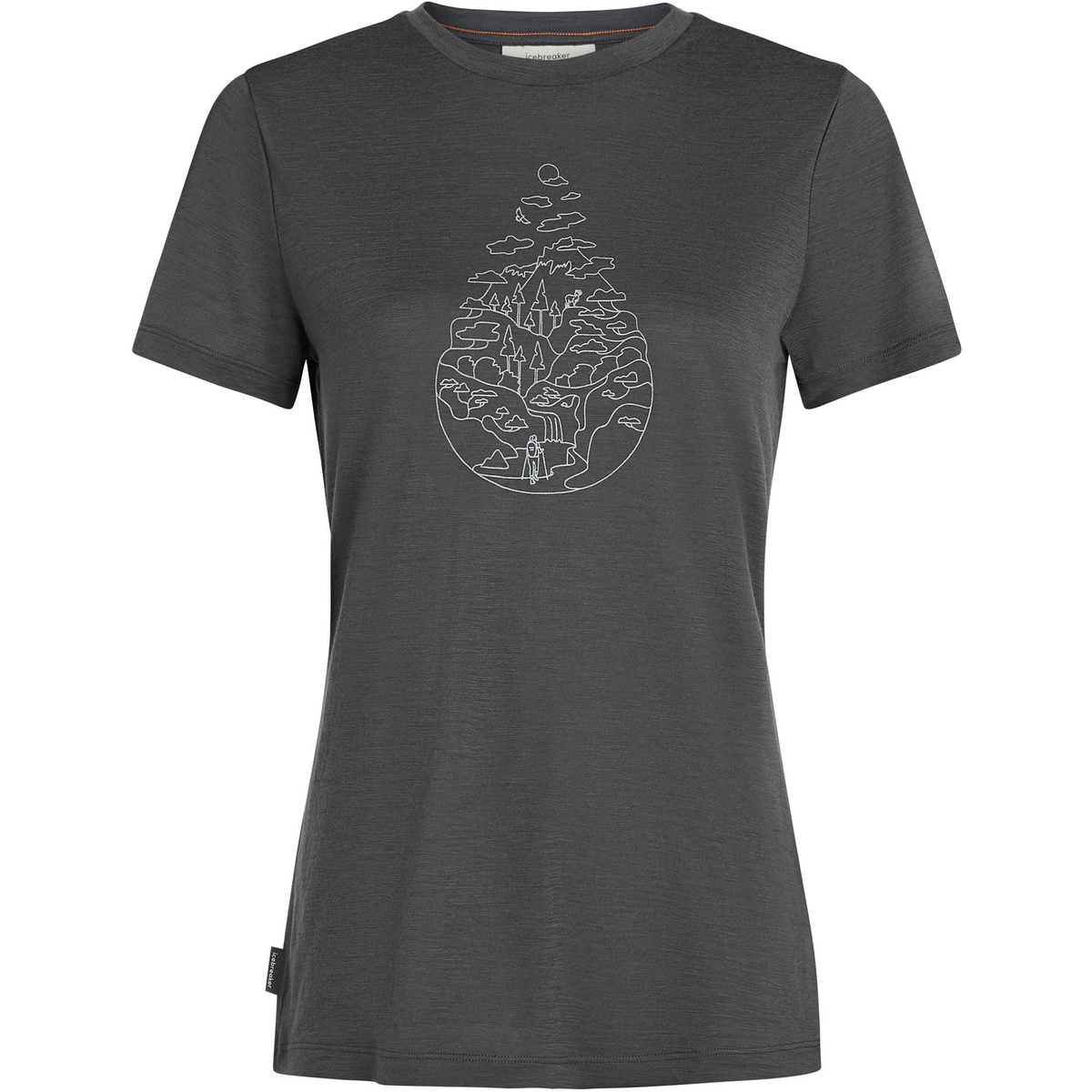 Icebreaker Damen Tech Lite III Hike Path T-Shirt