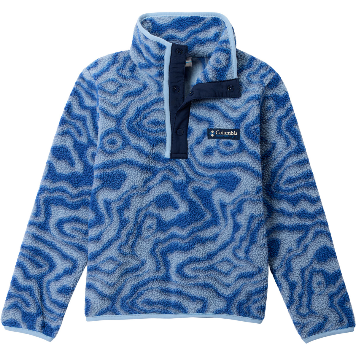 Columbia Kinder Helvetia II Printed Half Snap Pullover