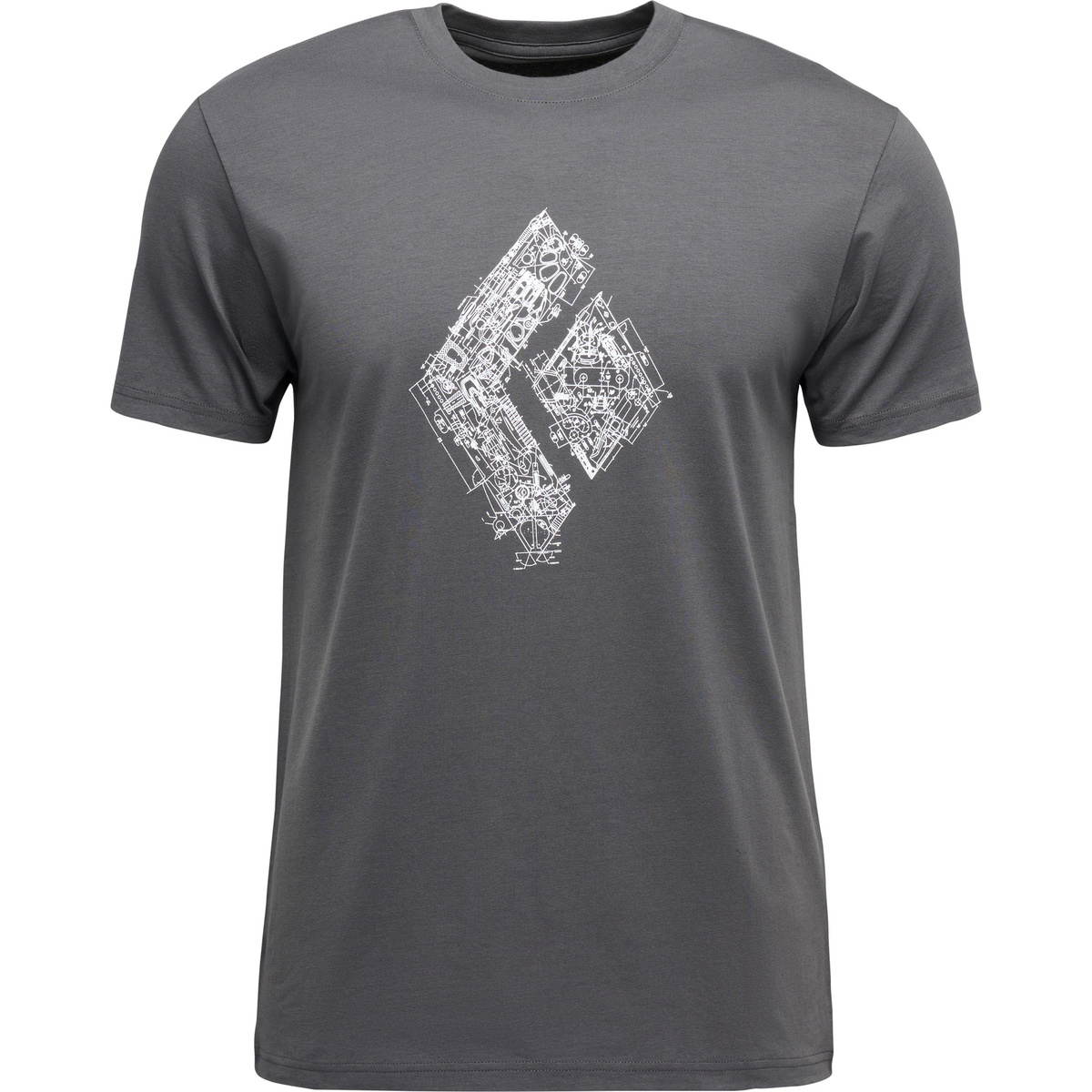 Black Diamond Herren Engineered Diamond T-Shirt