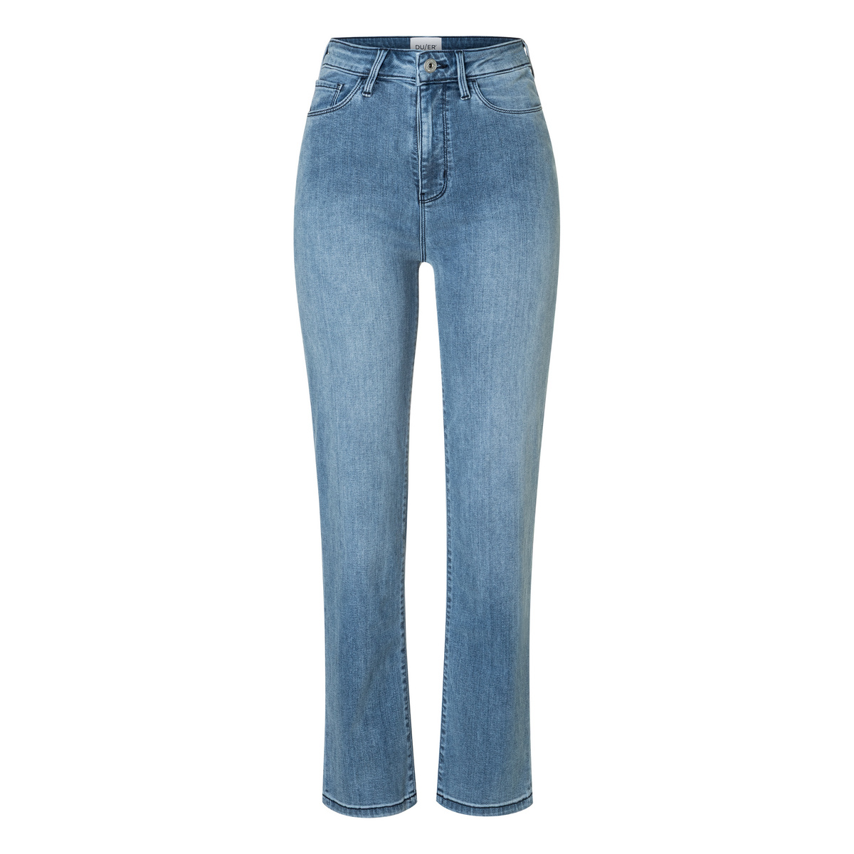 Duer Damen No Sweat High Rise Slim Straight Jeans