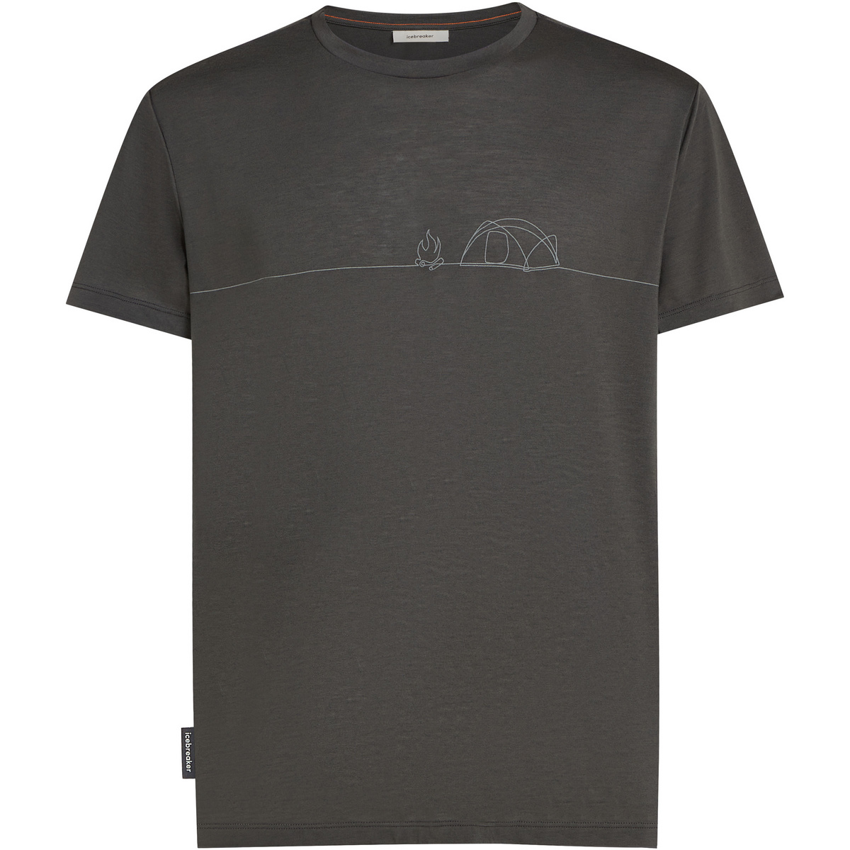 Icebreaker Herren Core Single Line Camp T-Shirt