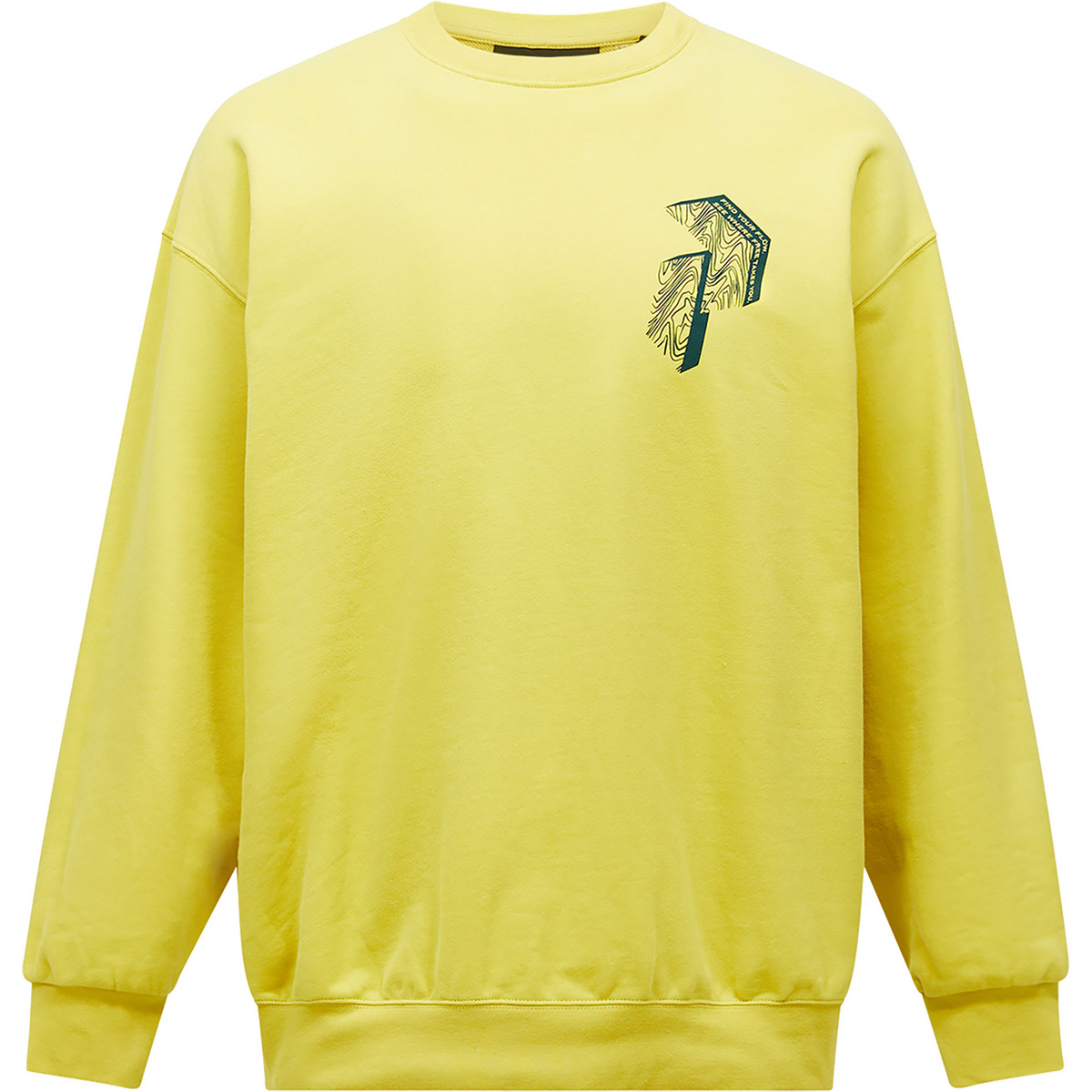 Peak Performance Herren Terry Graphic Crew Pullover