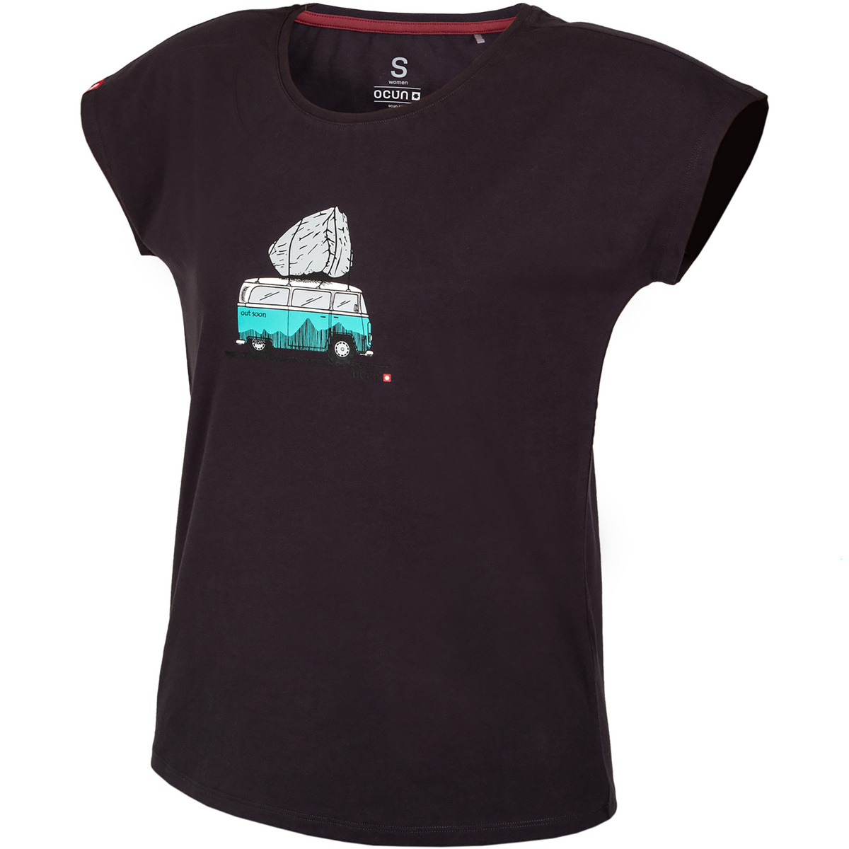 Ocun Damen Kimo T Bus-Stone T-Shirt