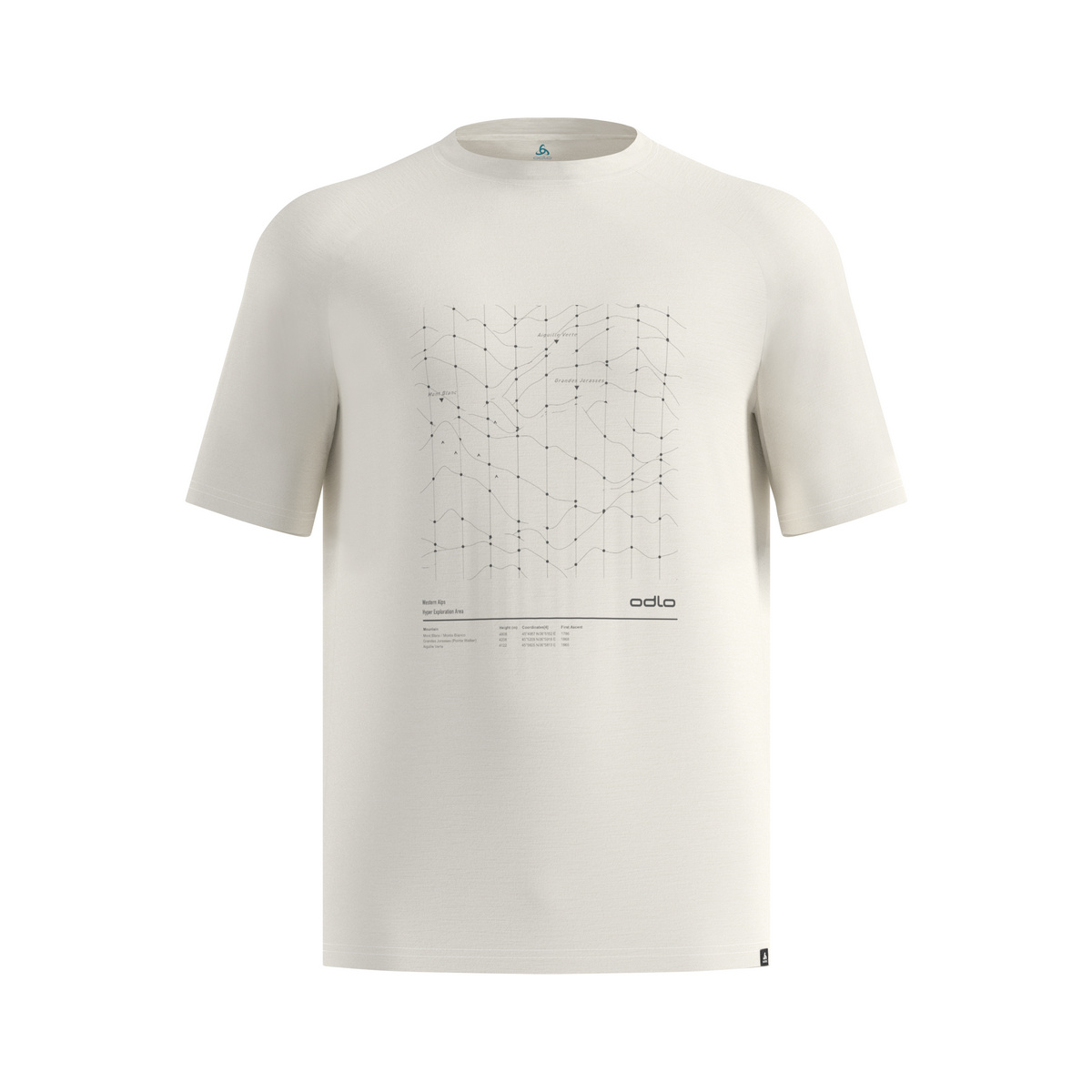 Odlo Herren Merino Tencel Hyper Map T-Shirt