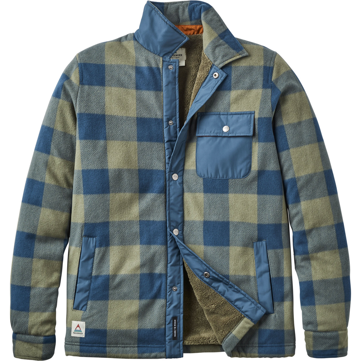 Passenger Herren Firelight Sherpa Jacke