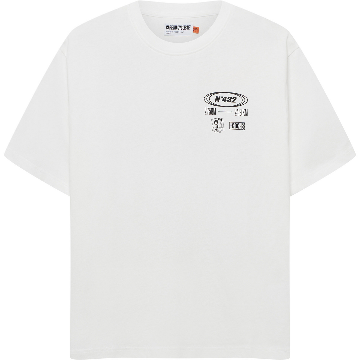 Café Du Cycliste Col Stelvio T-Shirt