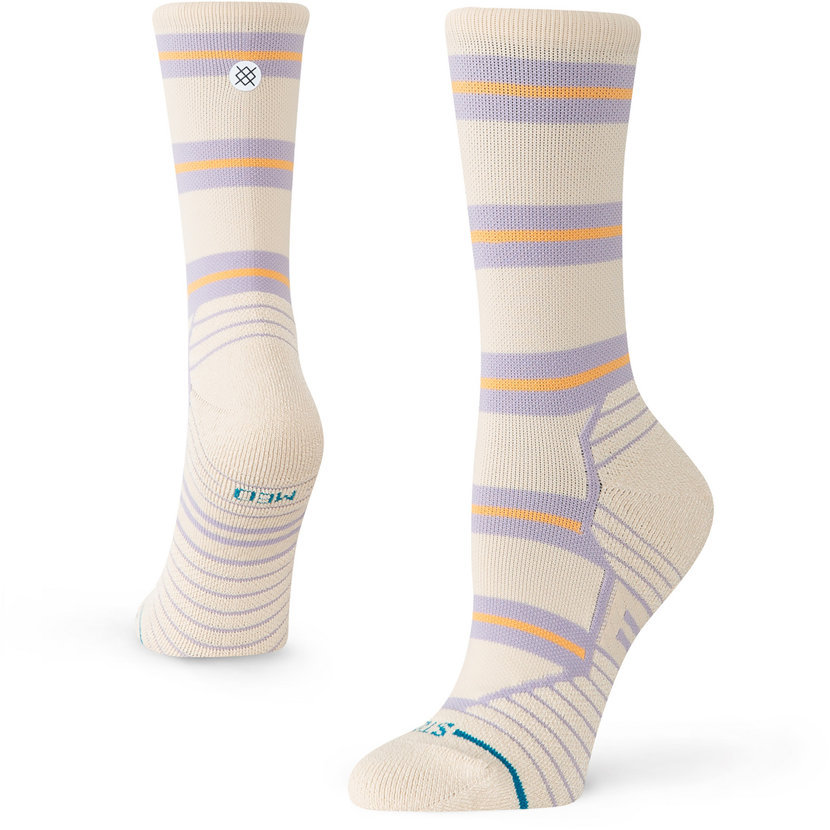 Stance Damen Beam Stripe Mid Crew Socken