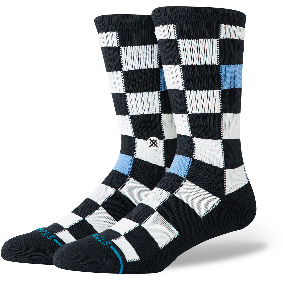 Stance Chef Check Crew Socken