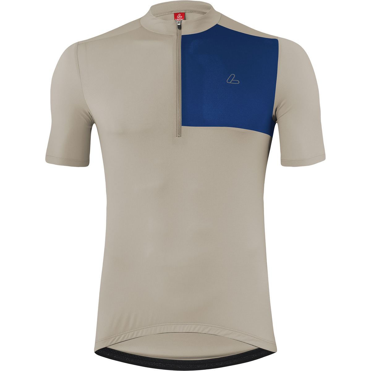 Löffler Herren Skys Block Mid Half Zip Trikot