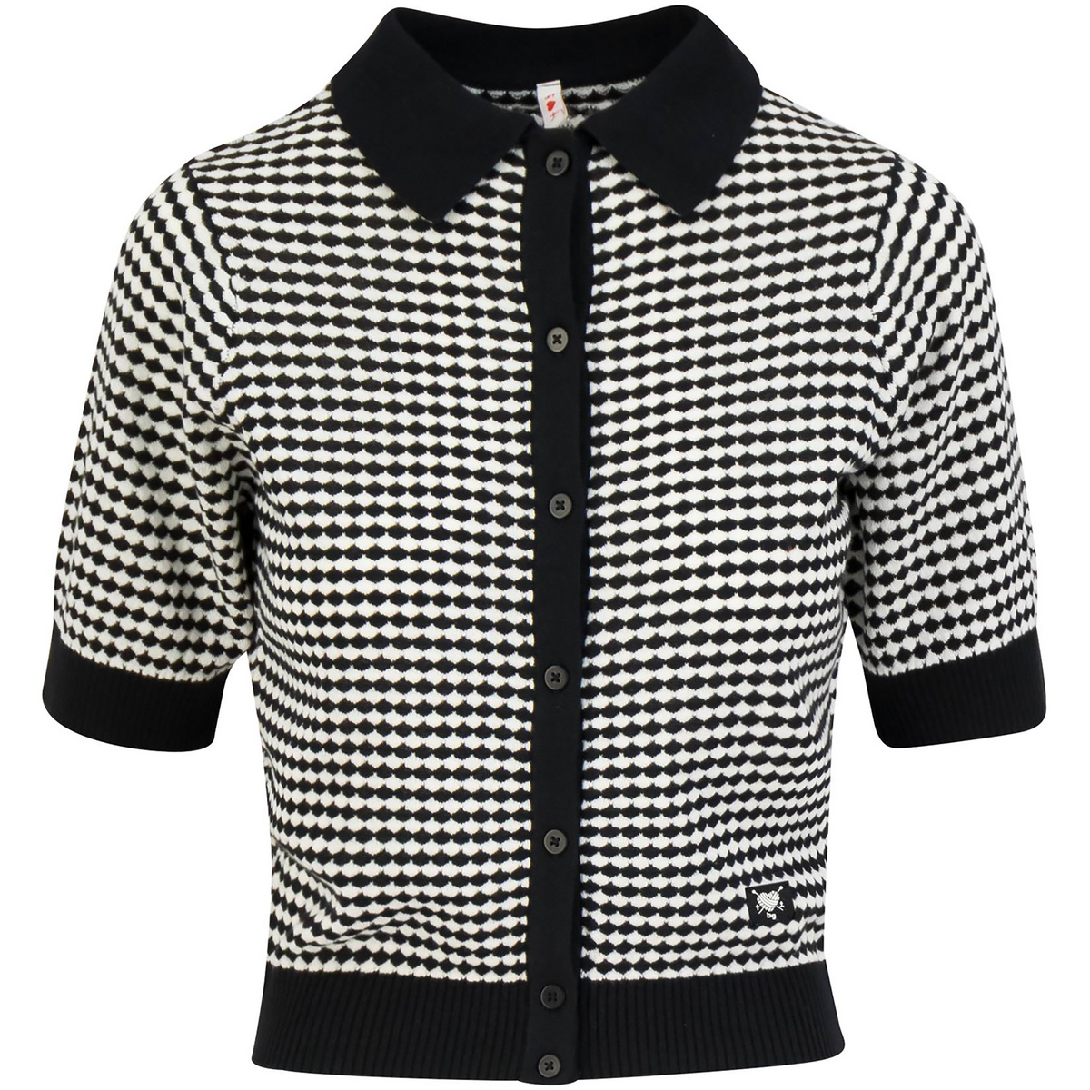 Blutsgeschwister Damen Petite Poloette Bluse