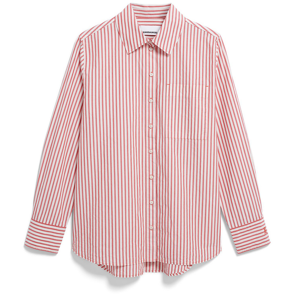 Armedangels Damen Stripe Loose Bluse