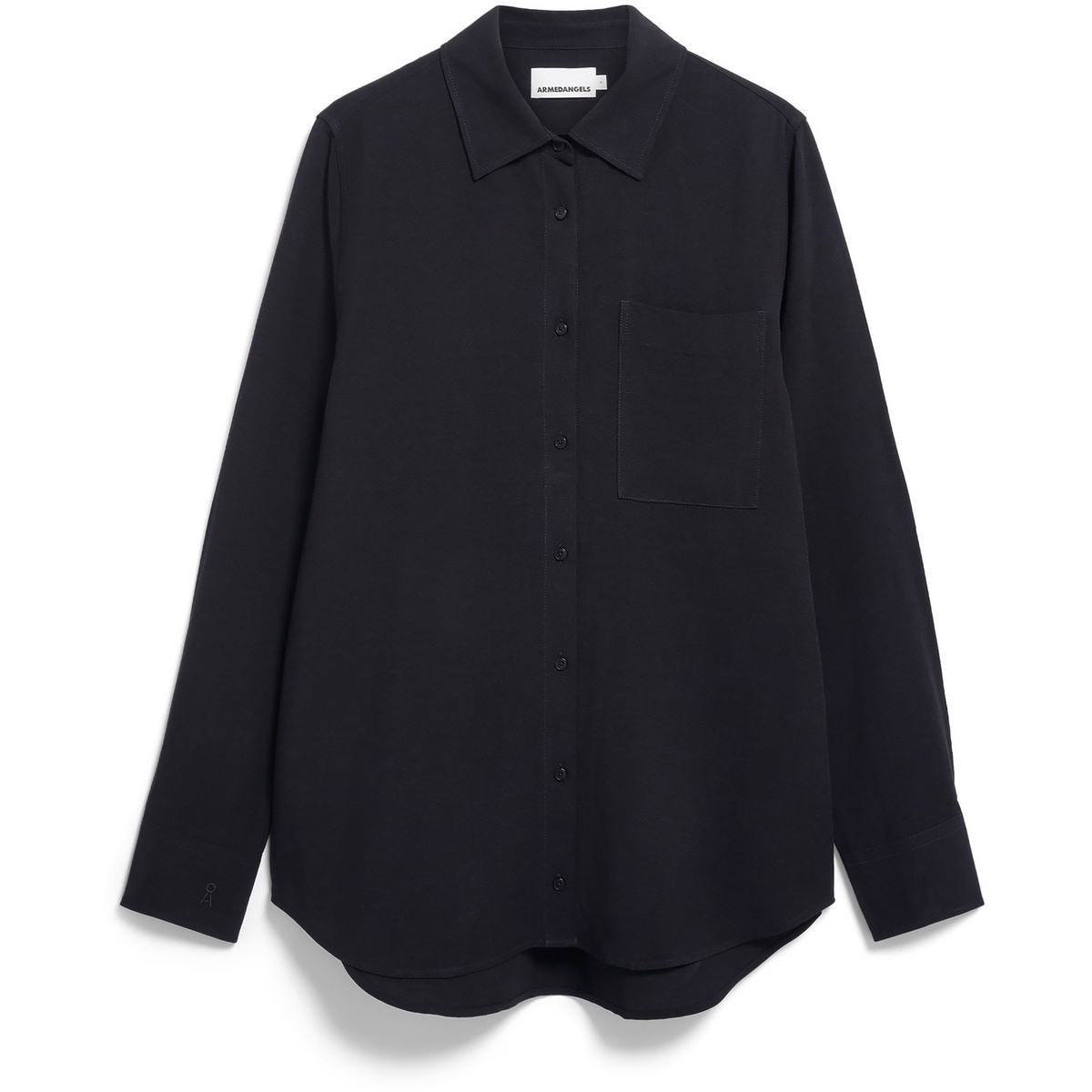 Armedangels Damen Linen Blend Bluse