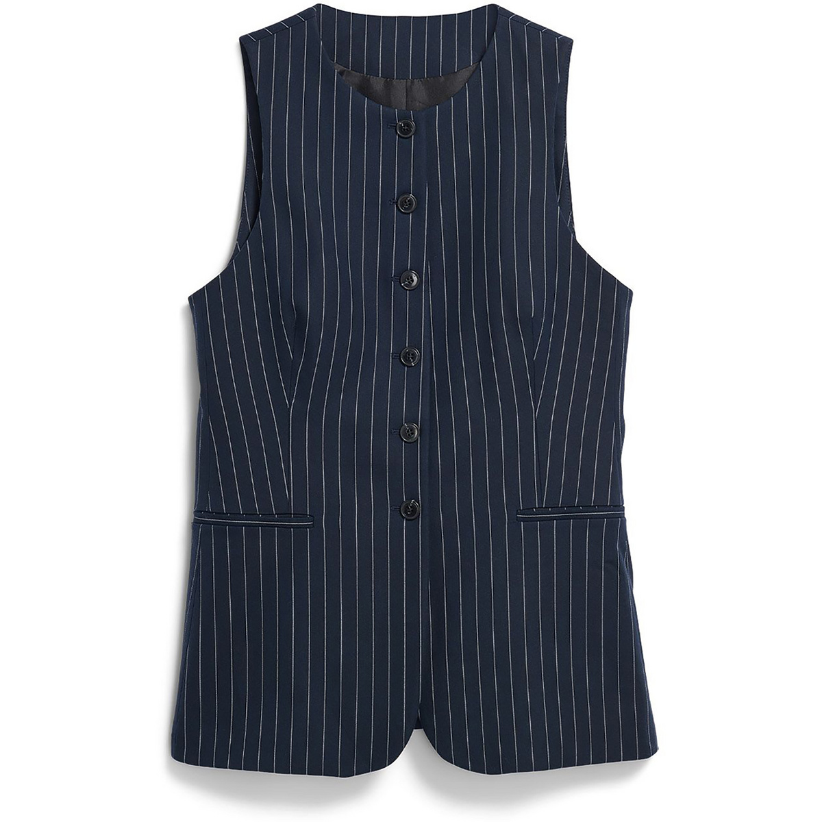 Armedangels Damen Long Pinstripe Bluse