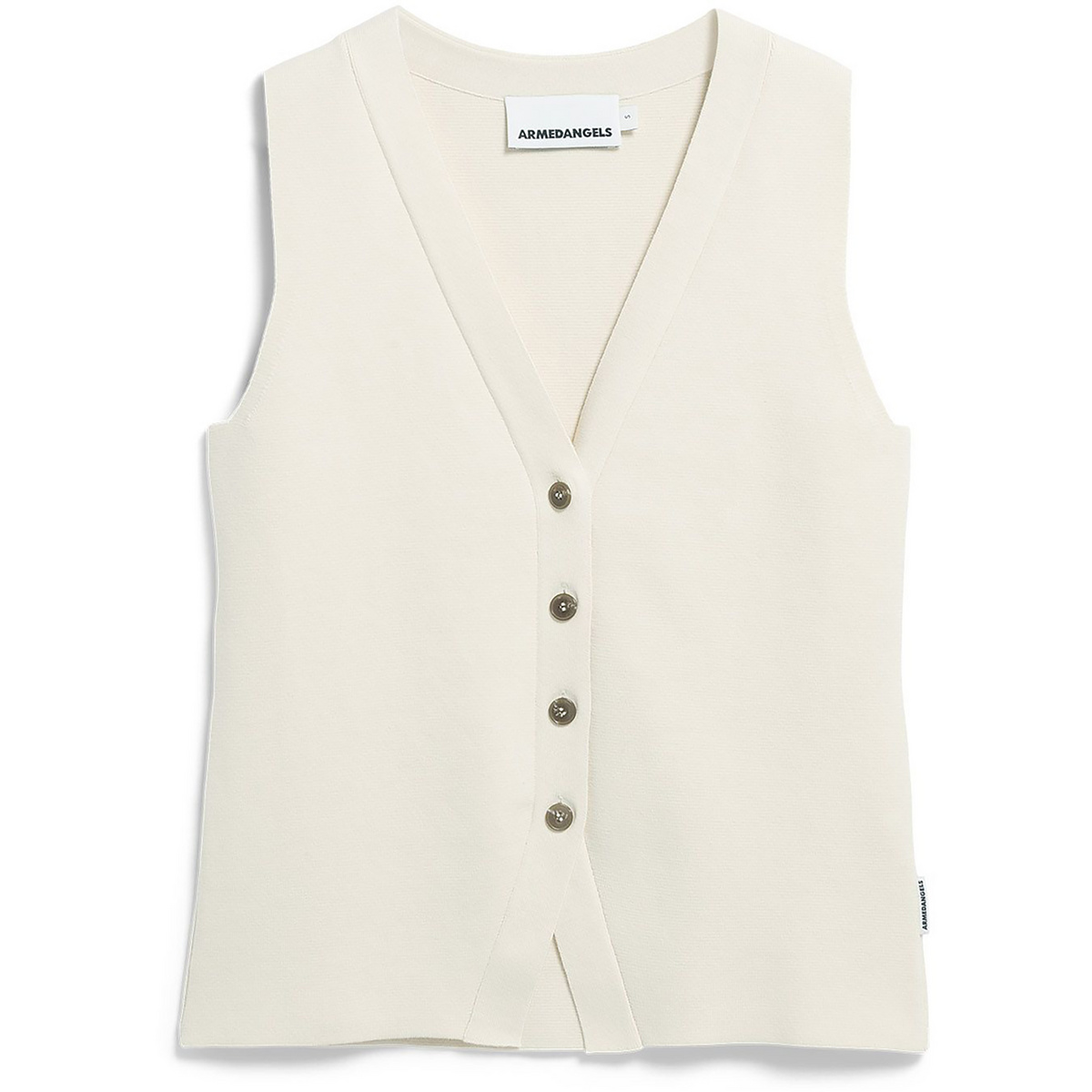 Armedangels Damen Compact Buttoned Knit Weste