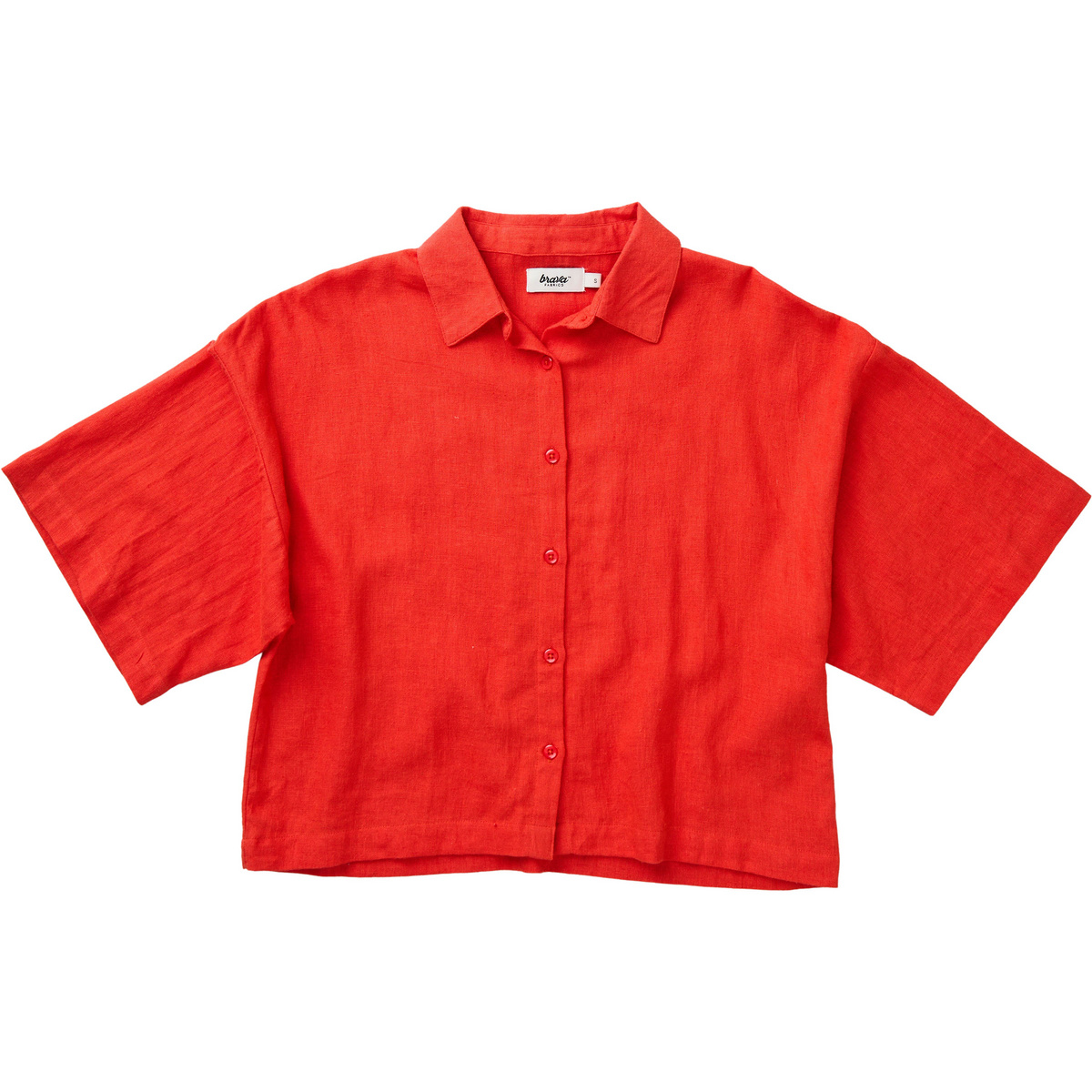 Brava Fabrics Damen Boxy Squared Bluse