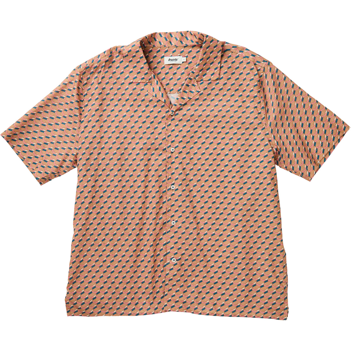 Brava Fabrics Herren Icecream Sandwich Aloha Hemd