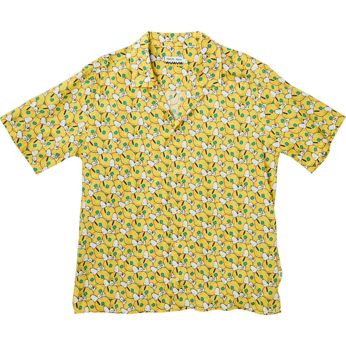 Brava Fabrics Herren Peanuts Donuts Aloha Hemd