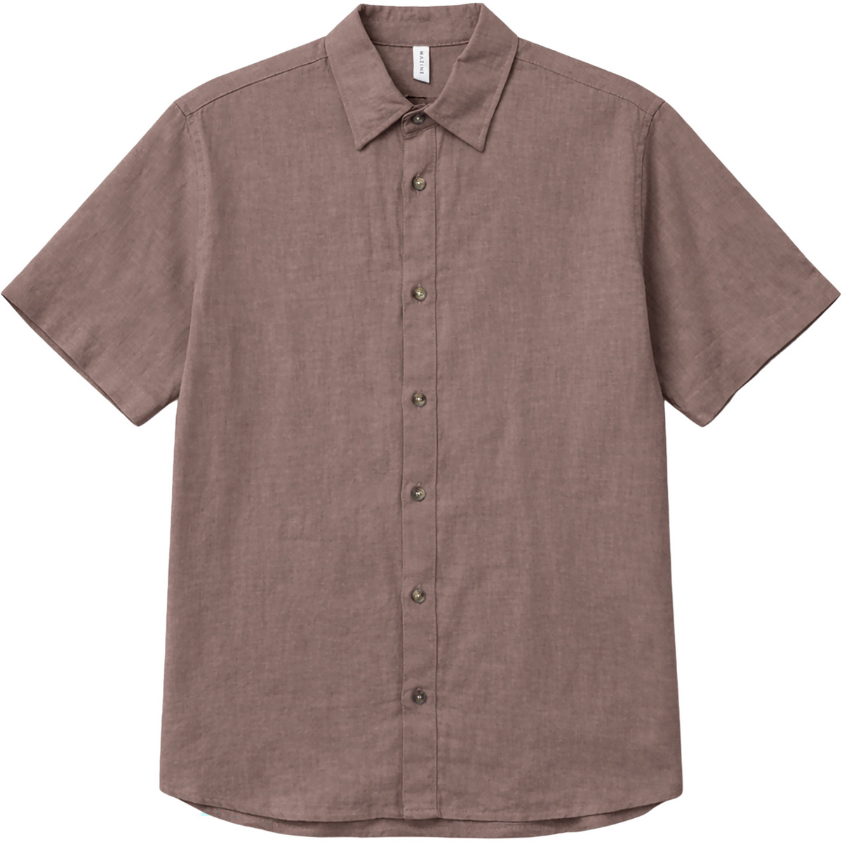 Mazine Herren Shortsleeve Linen Hemd