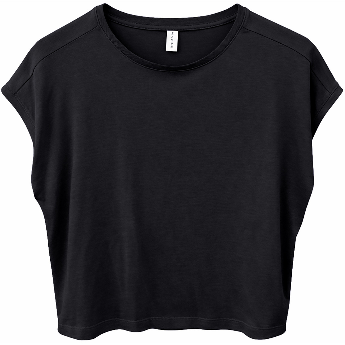 Mazine Damen Ecovero Viscose Cropped T-Shirt