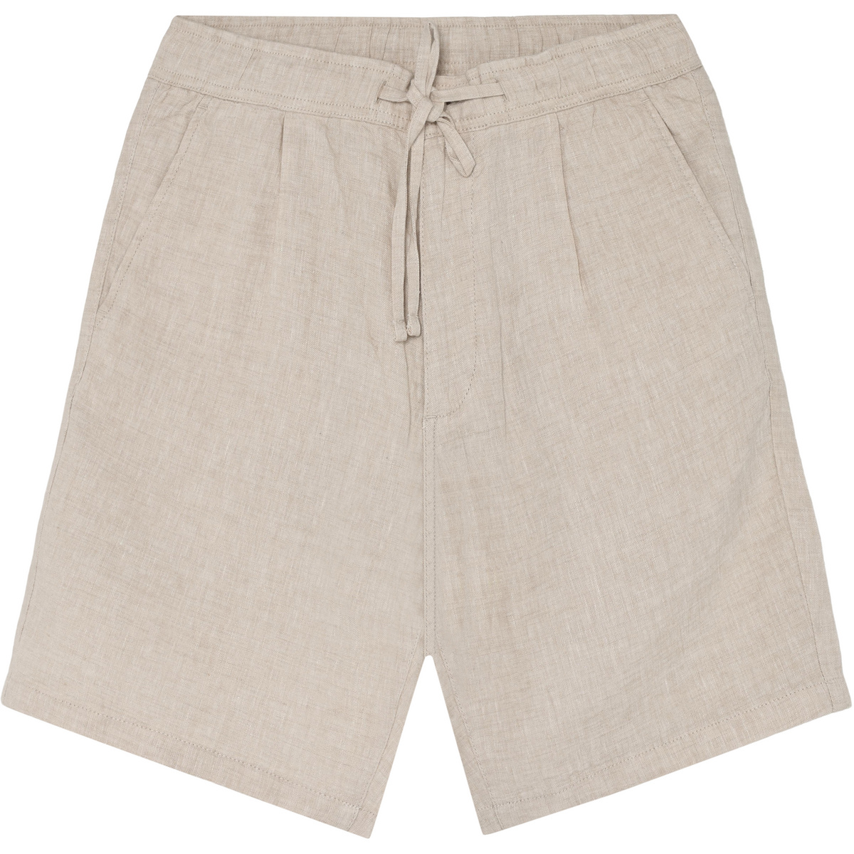 KnowledgeCotton Apparel Herren Fig Loose Linen Shorts