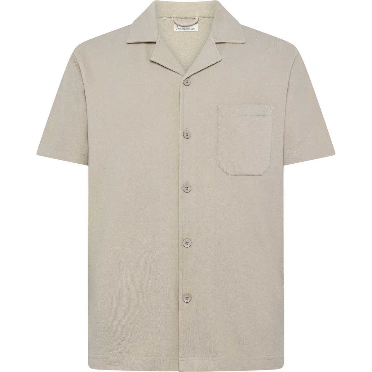 KnowledgeCotton Apparel Herren Box Fit Bouclé Hemd
