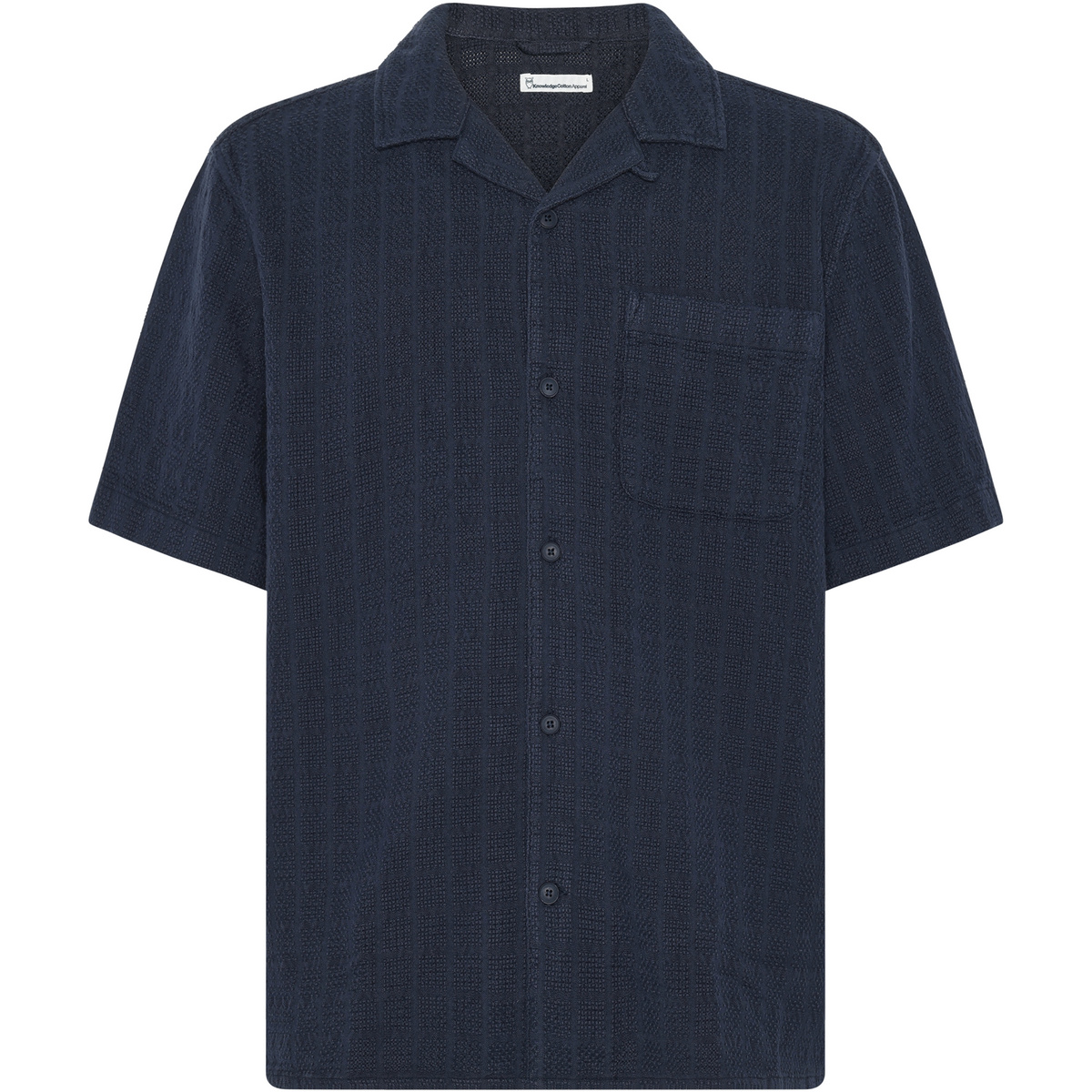 KnowledgeCotton Apparel Herren Structure Hemd
