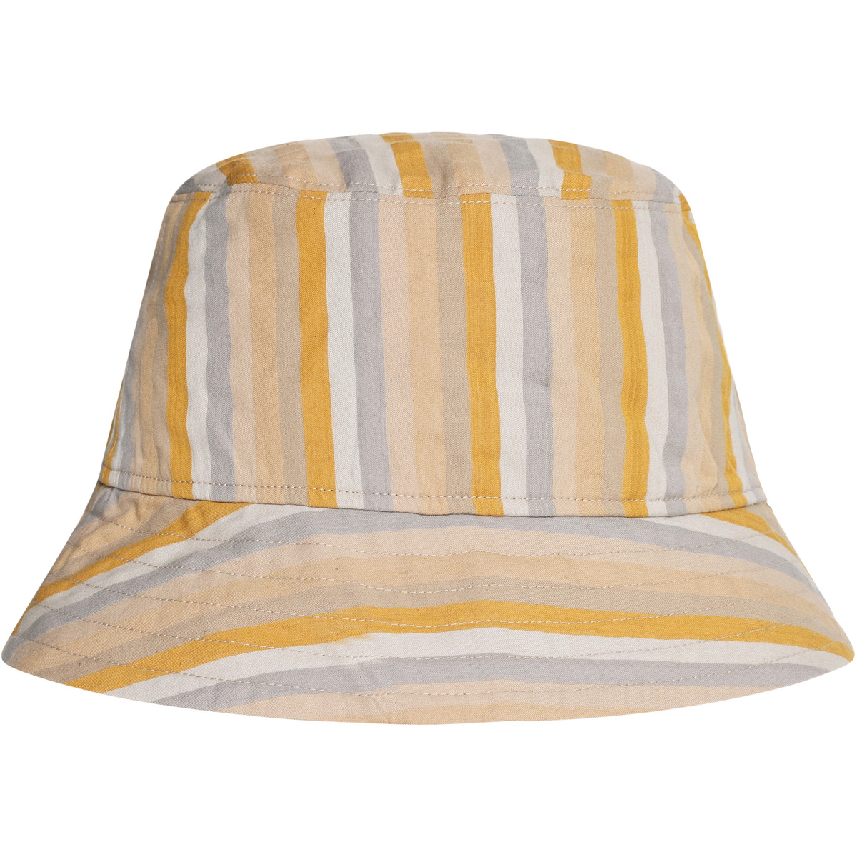 KnowledgeCotton Apparel Seersucker Stripe Bucket Hut