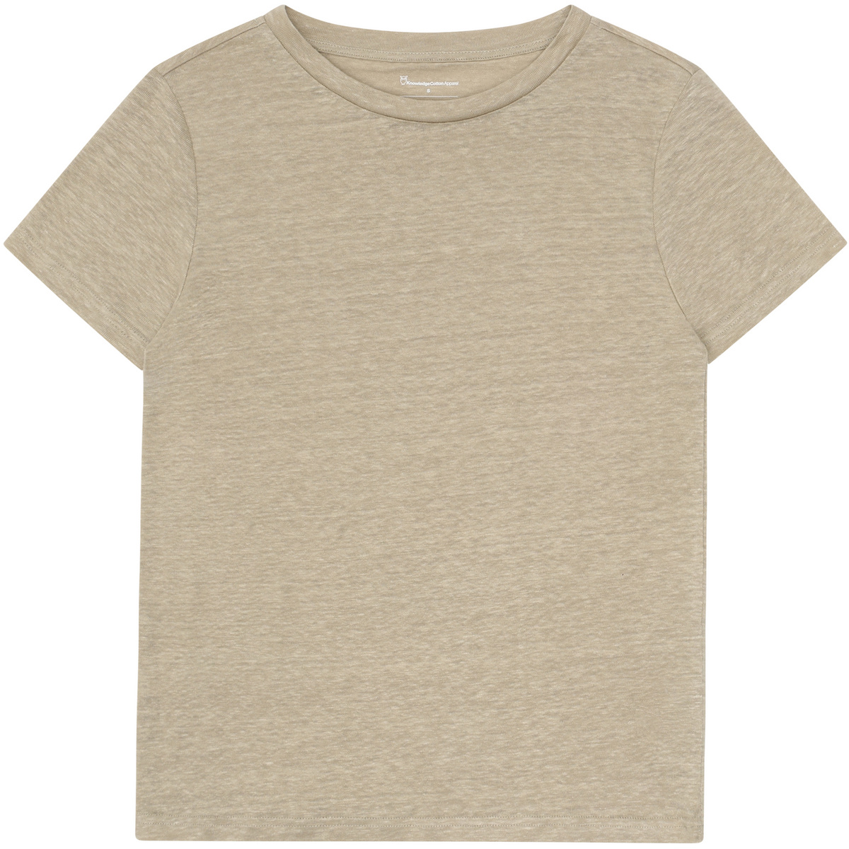 KnowledgeCotton Apparel Damen Regular Linen T-Shirt