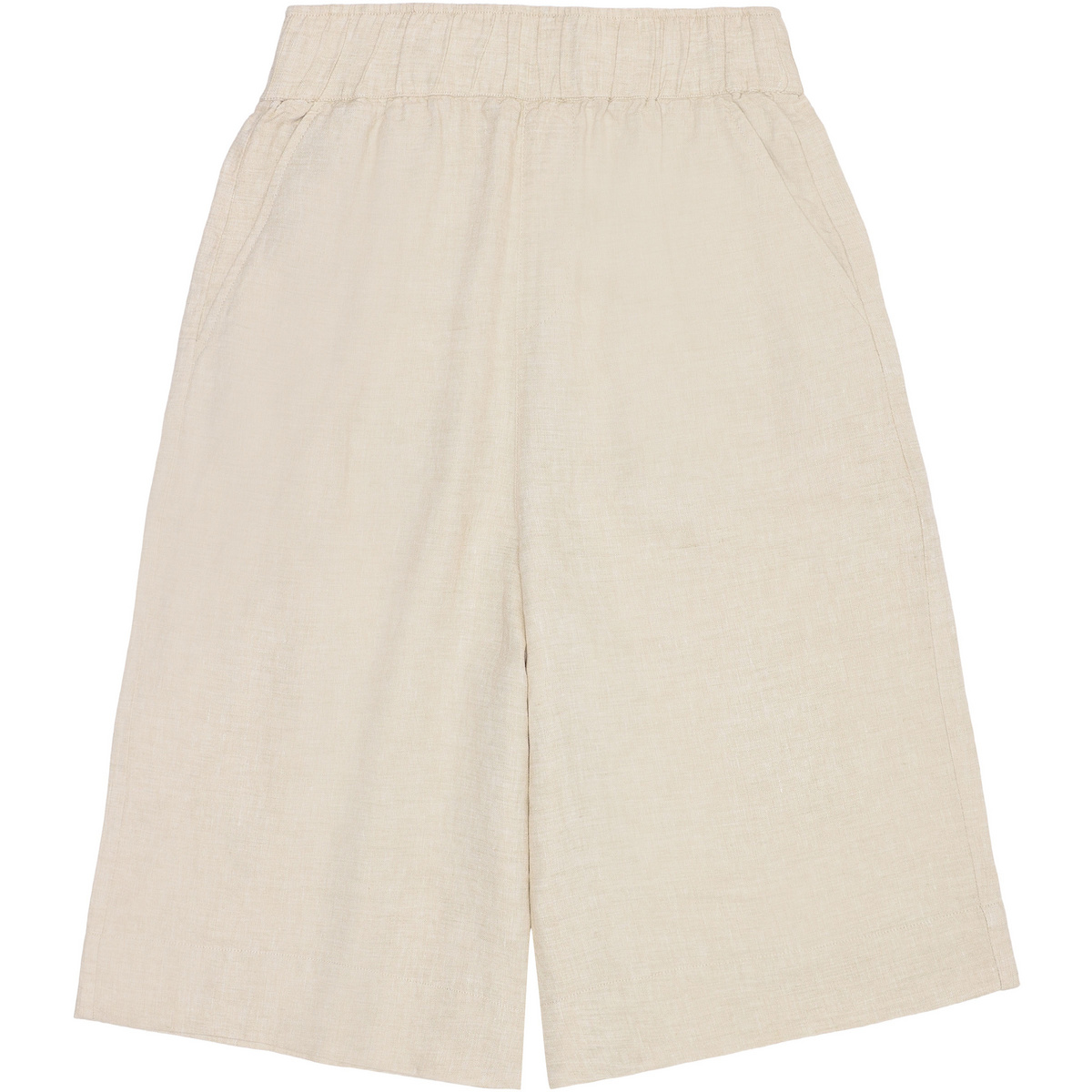 KnowledgeCotton Apparel Damen Eve Culotte High-Rise Wide Linen Shorts