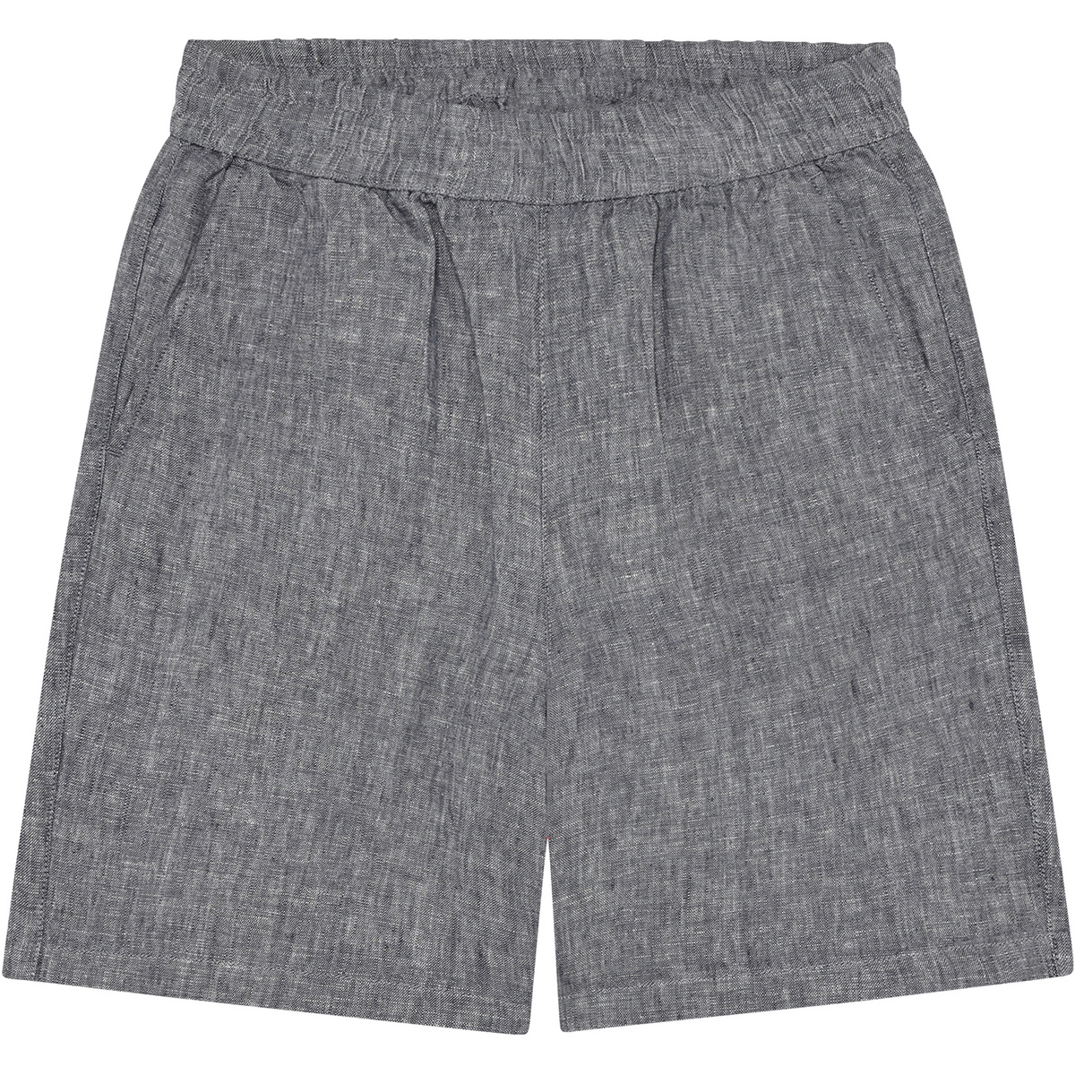 KnowledgeCotton Apparel Damen Posey Wide Mid-Rise Linen Shorts