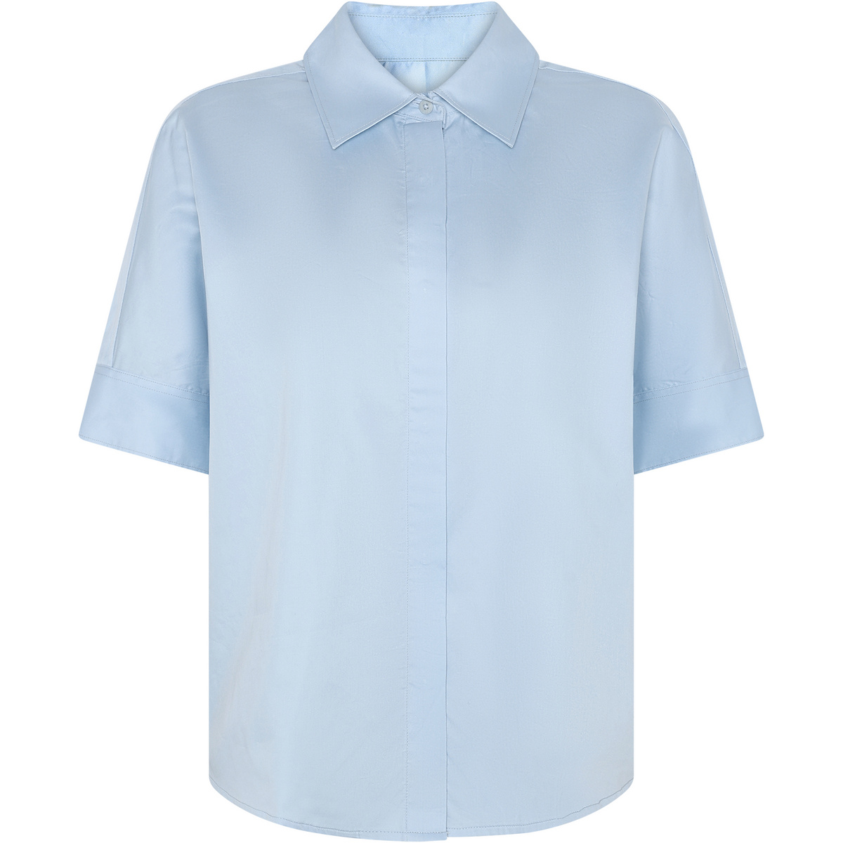 KnowledgeCotton Apparel Damen Satin Bluse