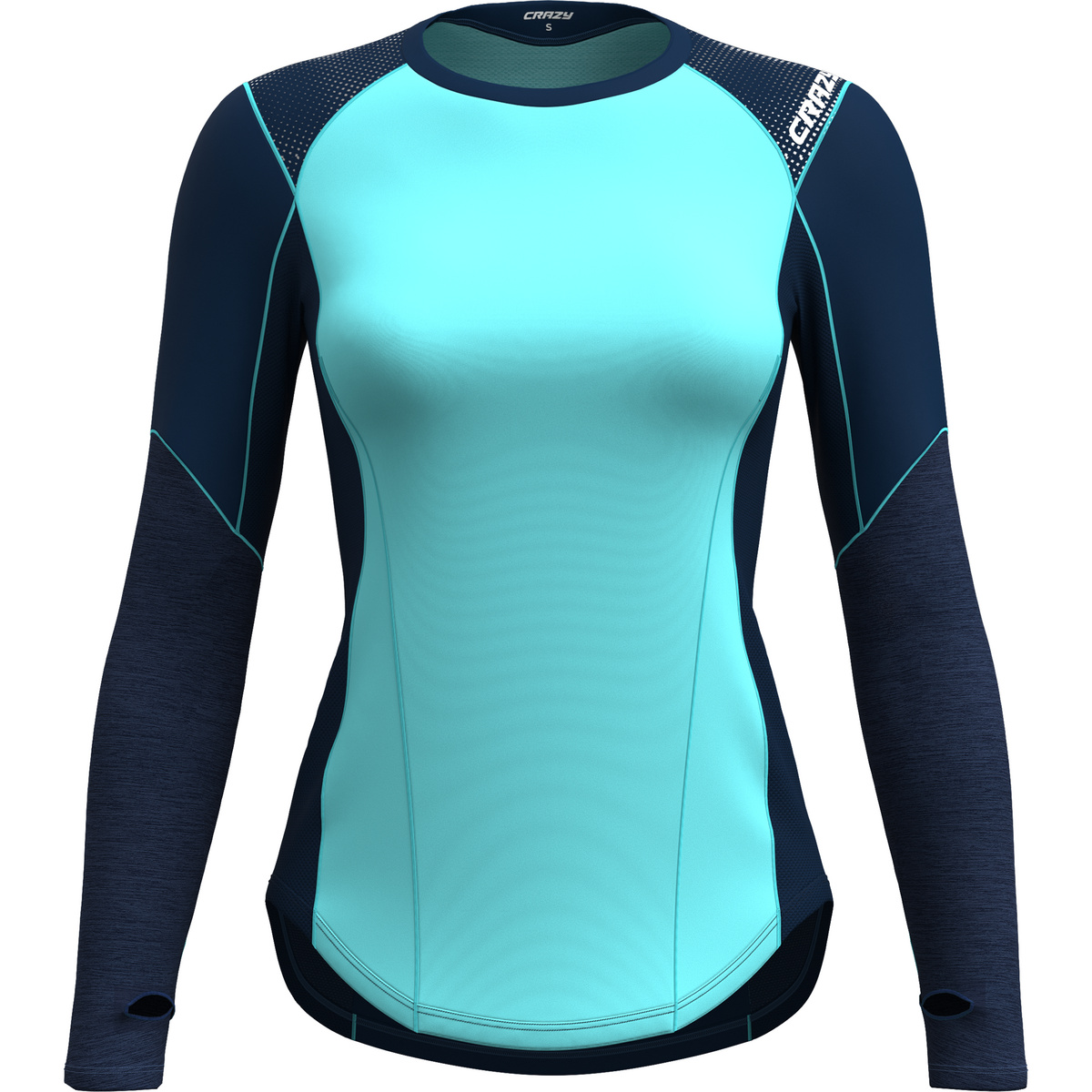 Crazy Damen Shot Longsleeve