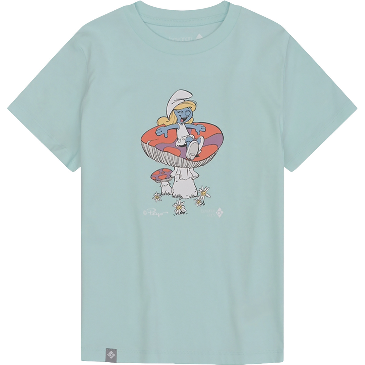 Bavarian Caps Kinder Schlumpfines Schwammerlsofa T-Shirt