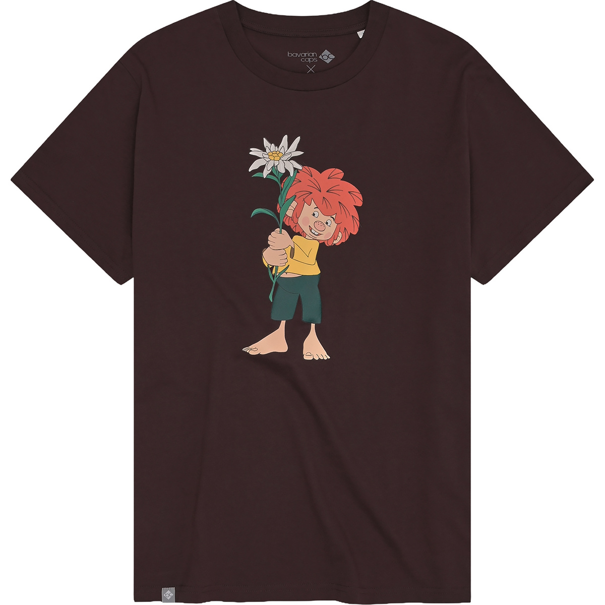Bavarian Caps Herren Pumuckl Edelweiß T-Shirt