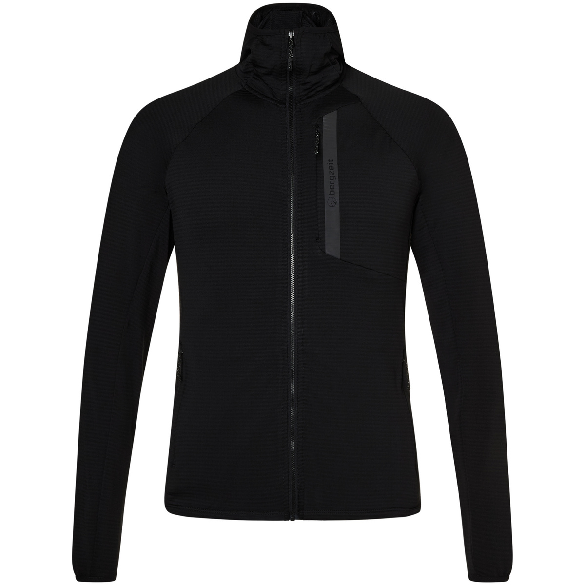 Bergzeit Basics Herren Allalinhorn Fleece Hoodie Jacke