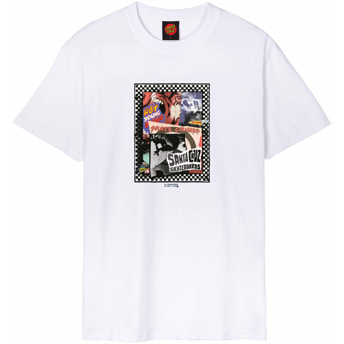 Santa Cruz Herren Ad Collage Front T-Shirt