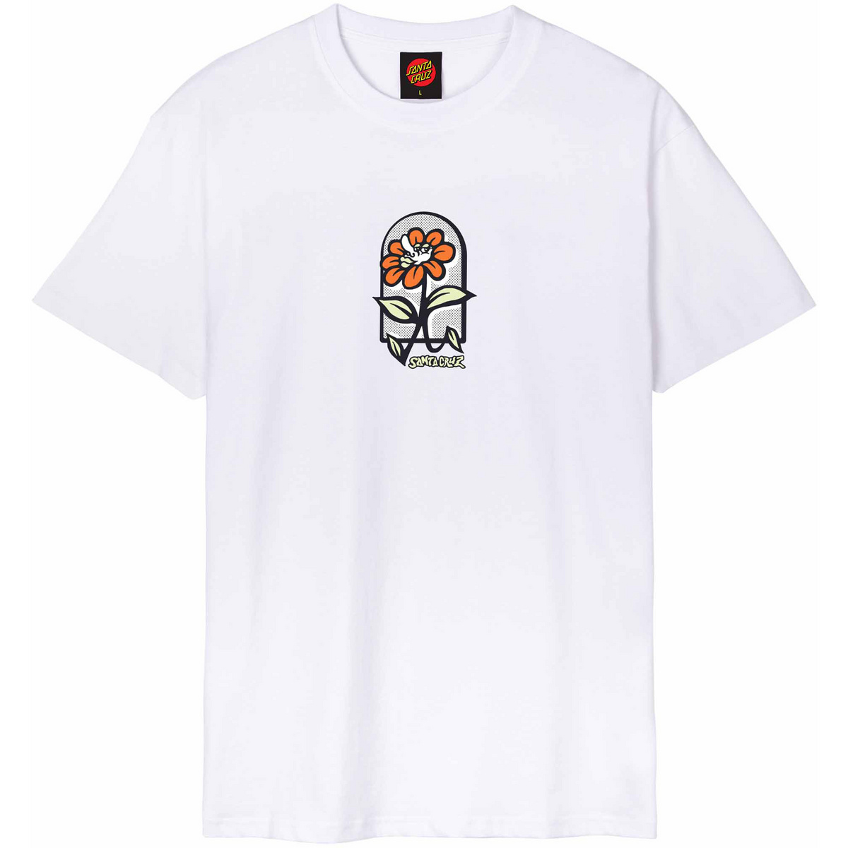 Santa Cruz Herren Delfino Flower Guy T-Shirt
