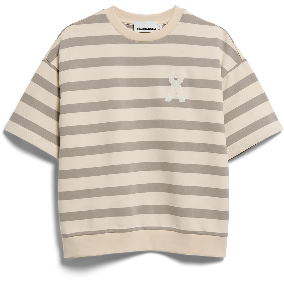 Armedangels Damen Bamikaa Stripe Sweat T-Shirt
