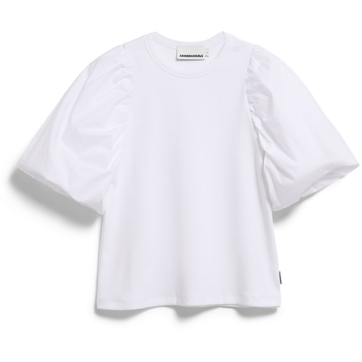 Armedangels Damen Puff Sleeve T-Shirt