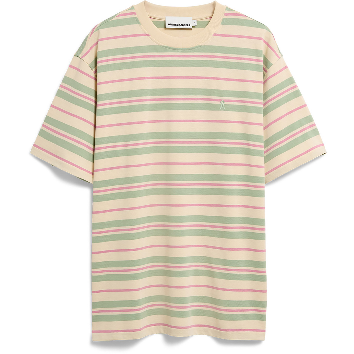 Armedangels Herren Maarkos Stripes T-Shirt