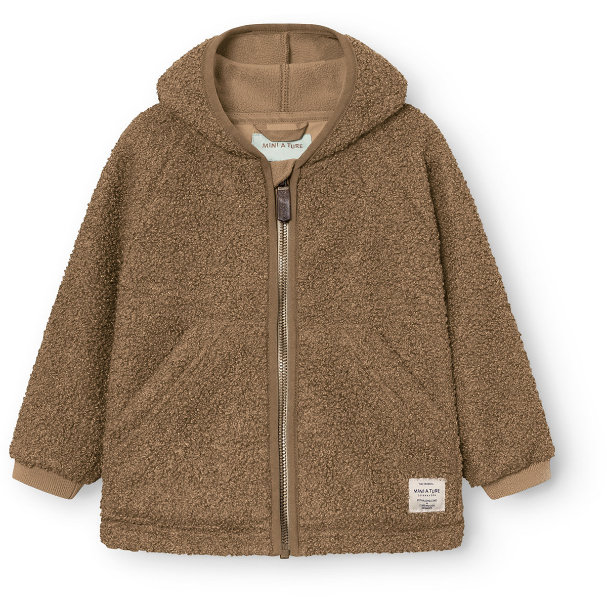 Mini A Ture Kinder Matliff Teddyfleece Jacke