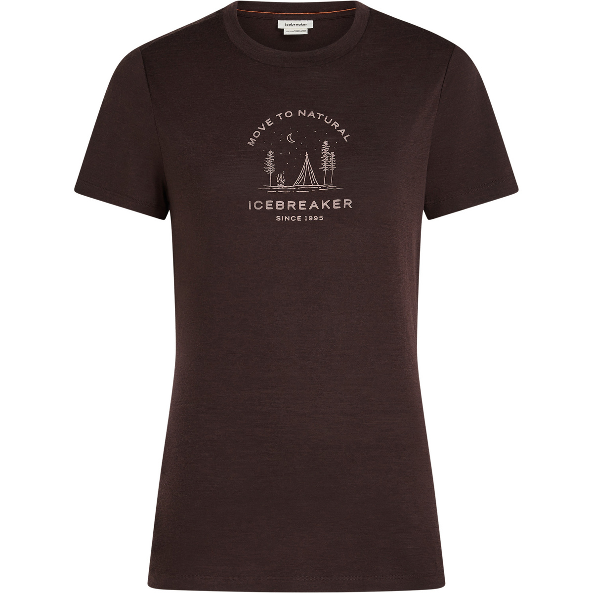 Icebreaker Damen Merino 150 Tech Lite Peaceful Pass T-Shirt