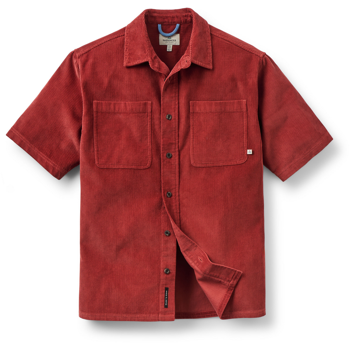Passenger Herren Backcountry Short Sleeve Hemd