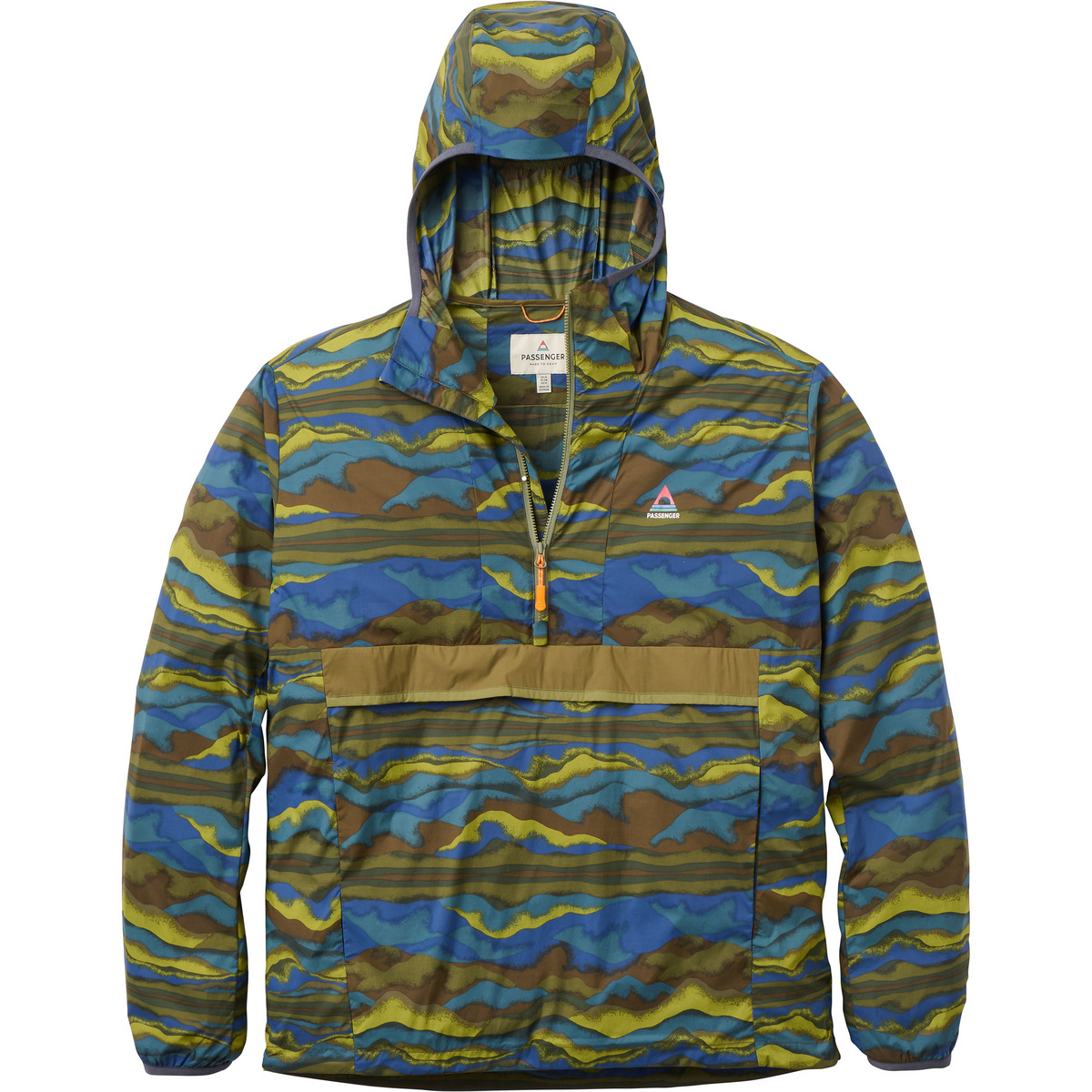 Passenger Herren Gusto Windshell Anorak