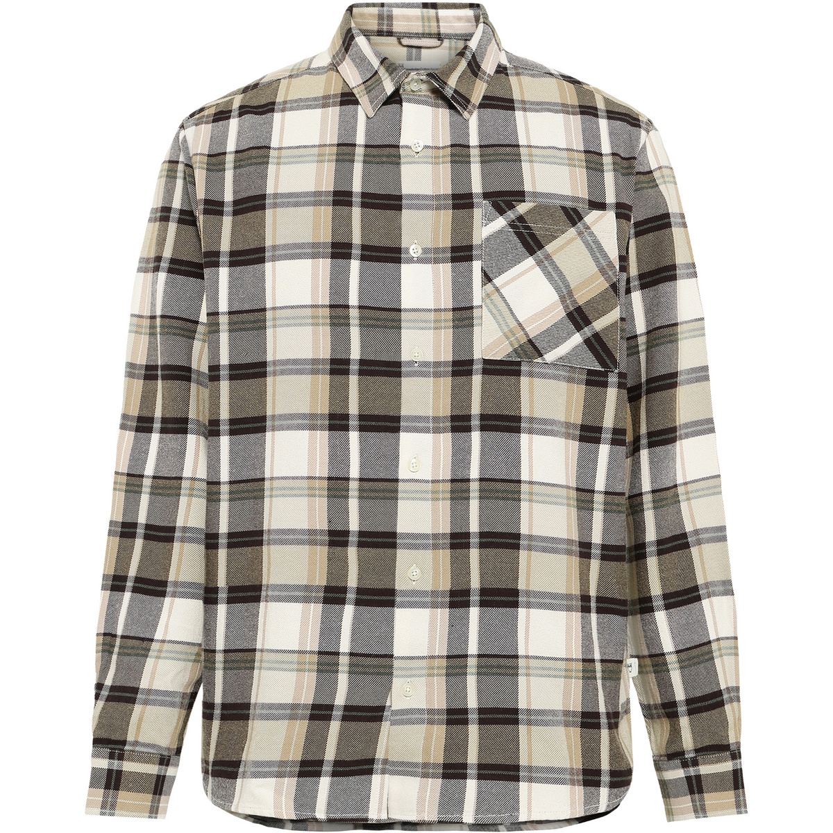 KnowledgeCotton Apparel Herren Checked Flannel Hemd