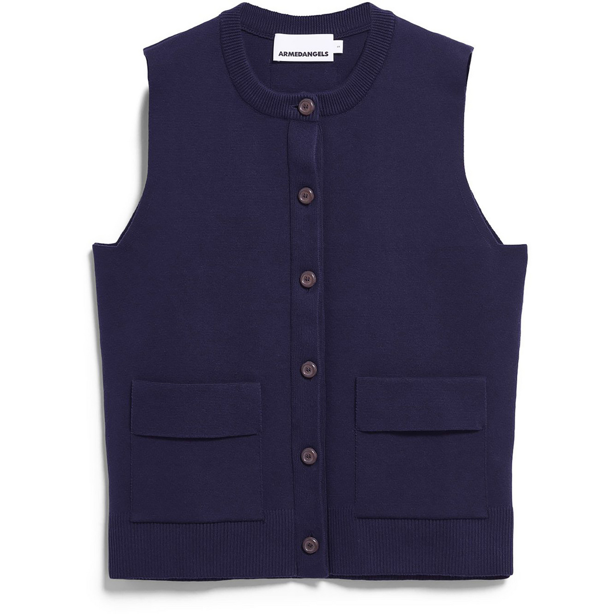 Armedangels Damen Compact Crew Knit Weste
