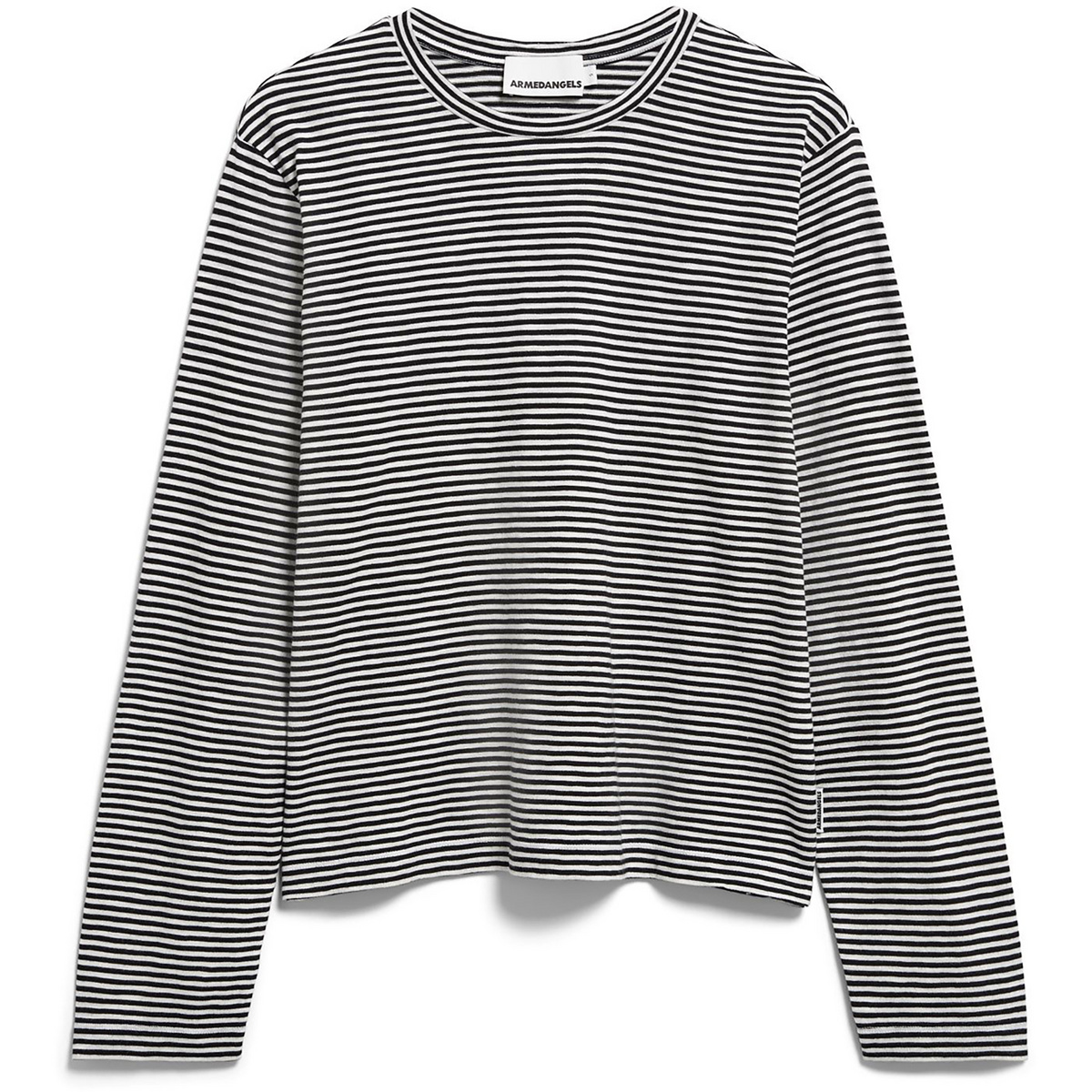 Armedangels Damen Slub Jersey Stripe Longsleeve
