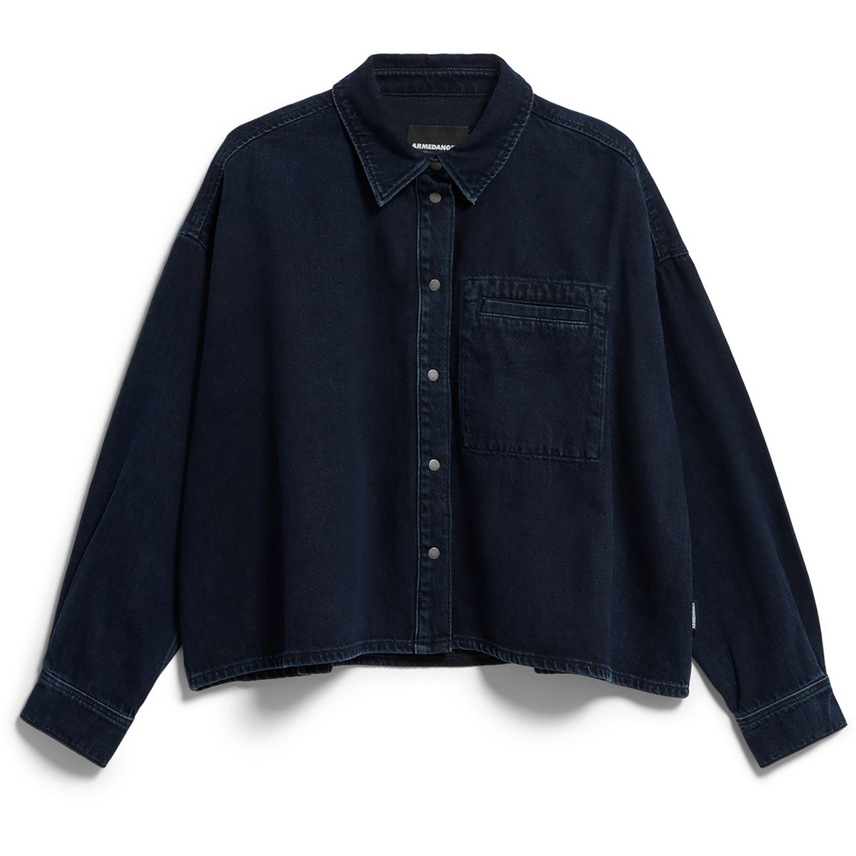 Armedangels Damen Nalaani Denim Bluse