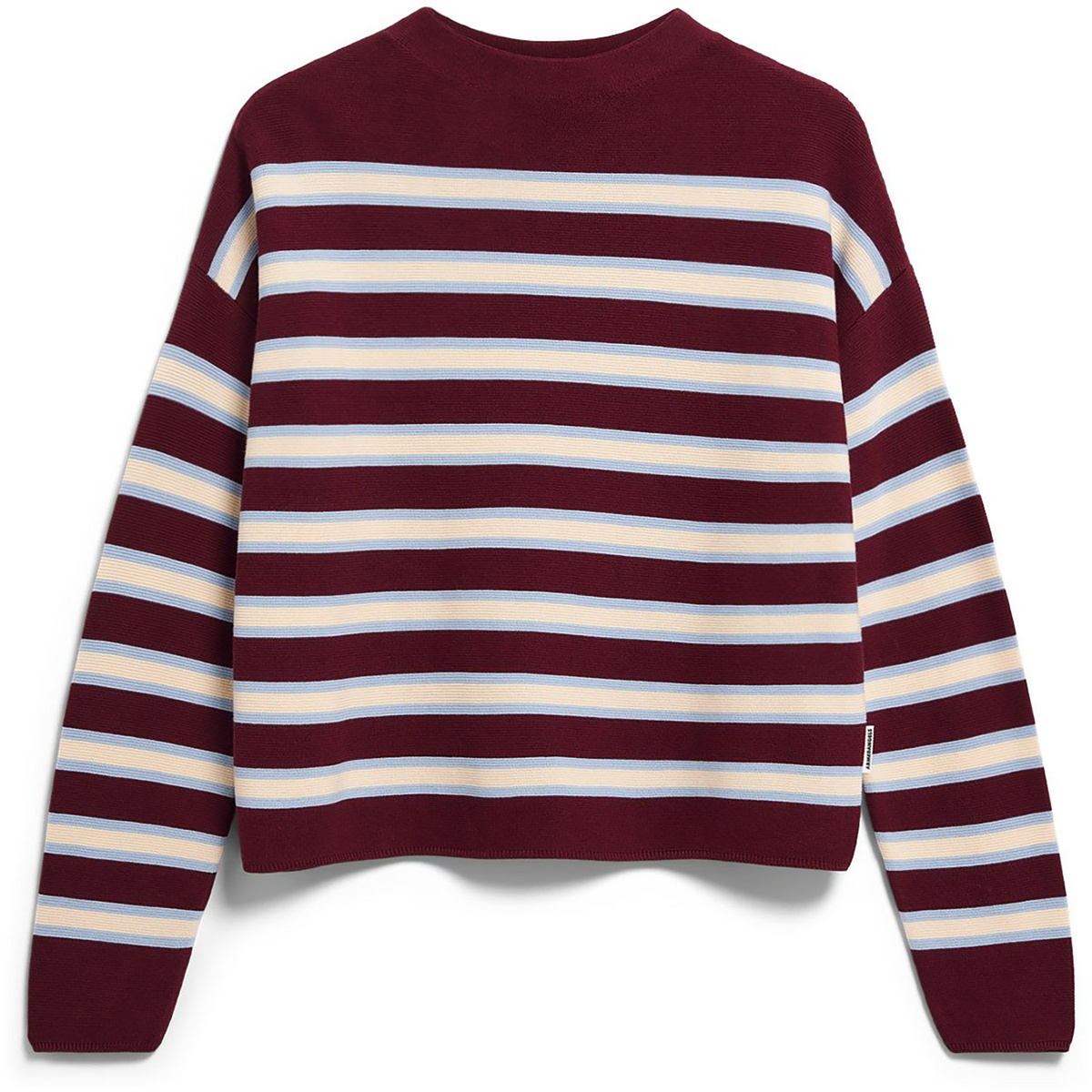 Armedangels Damen Merinaa Striped Knit Pullover