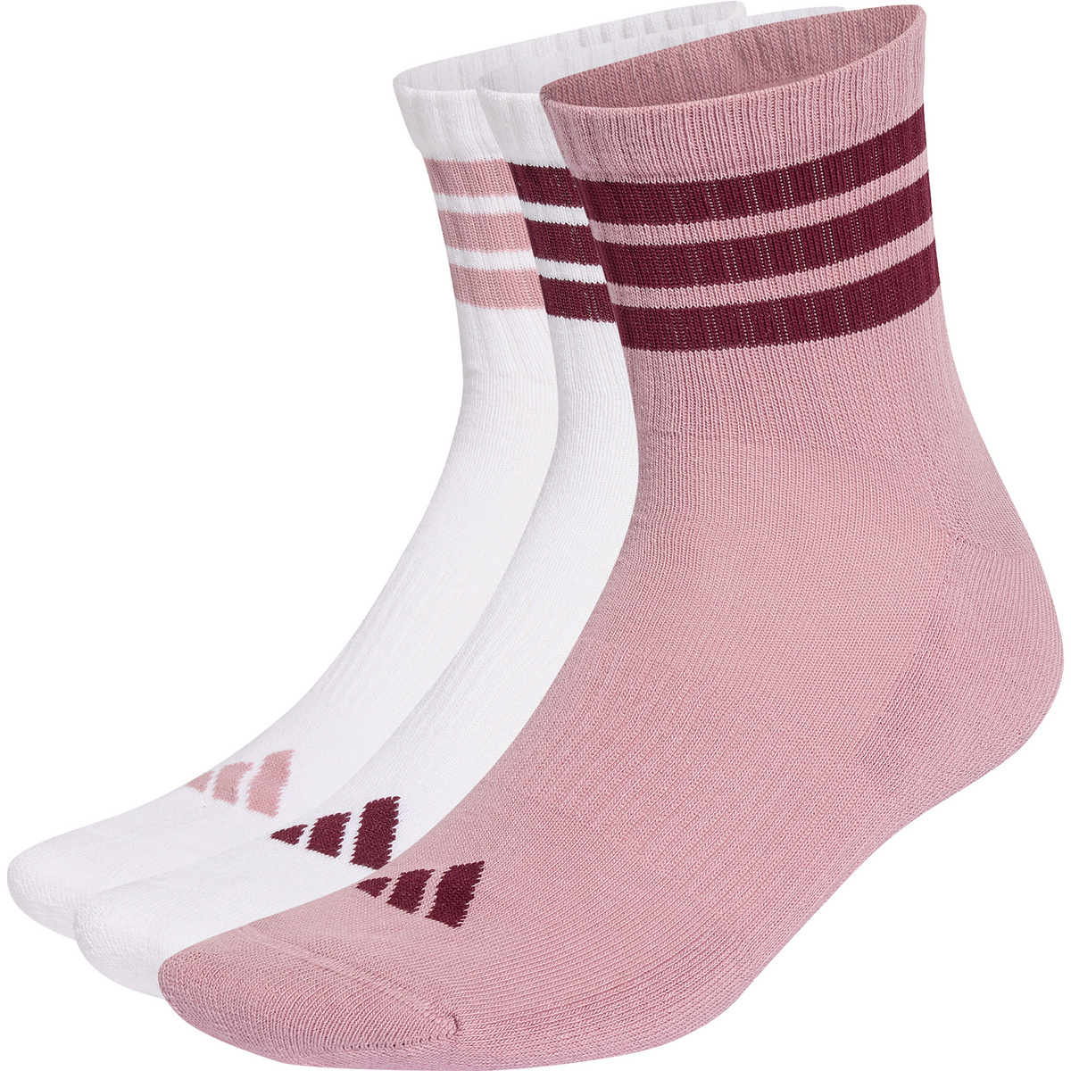 adidas 3 Stripes Mid Socken
